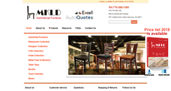Desktop Screenshot of mkldfurniture.com